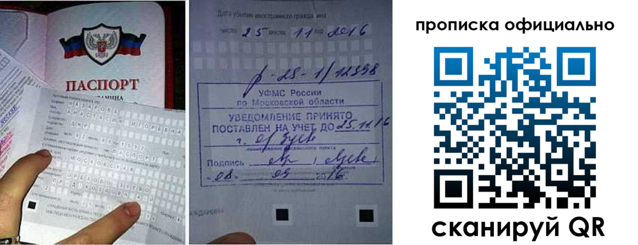 прописка паспорт в Лесном
